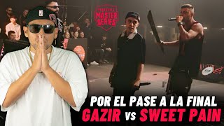 GAZIR vs SWEET PAIN 👊 SE DIERON DURO POR EL PASE A LA FINAL DE FMS ESPAÑA [upl. by Gibbs]