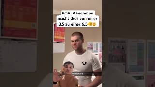 Er ist nach dem ABNEHMEN eine 1010🤯 abnehmen gym fitness [upl. by Akimrehs]