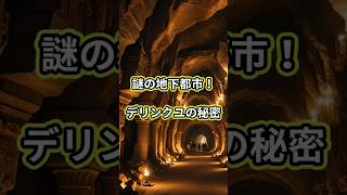 謎の地下都市！デリンクユの秘密 古代文明 地下都市 カッパドキア [upl. by Cohlette]