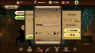 Katana is so awesome 👌 👏  Shadow Fight 2 AndroidIOS Gameplay youtube trending gaming [upl. by Hayne]