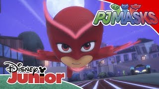 PJ Masks  Muziek Video Touch the Sky Owlette 💫  Disney Junior BE [upl. by Esinart810]