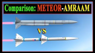 Meteor vs AMRAAM  Which is Better Between Meteor and AMRAAM [upl. by Wilek]