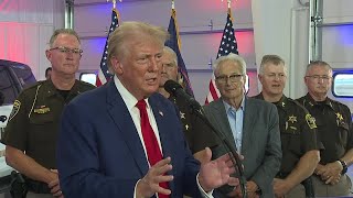 Full speech Former President Donald Trump talks crime safety at event in Howell Michigan [upl. by Hasile]