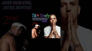 EMINEM ONLY GOD CAN JUDGE ME 2PAC STILL DONT GIVE A FUCK 2024 REMIX eminem 2pac new remix rap [upl. by Euhsoj]