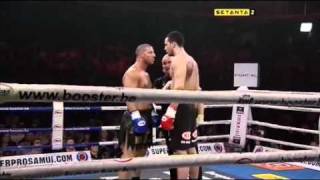 Badr Hari vs Frederic Sinistra full fight Its Showtime 2009 [upl. by Dzoba]