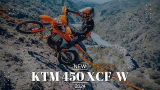 quotMastering the Trails Test Riding the 2024 KTM 450 XCFWquot [upl. by Lorine]