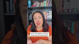 QUANDO O VERBO É TRANSITIVO DIRETO [upl. by Maxi]