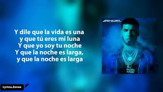 Tú No Lo Amas Anuel AA letra  Lyrics [upl. by Shutz]