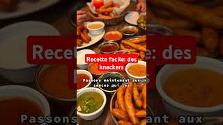 Recette facile des knackers recettefacile cuisine recette food youtubeshorts recipe cake [upl. by Omland]