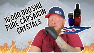 16 MILLION SHU PURE CAPSAICIN CRYSTALS [upl. by Divod]