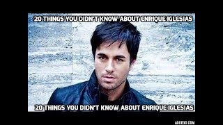 20 Things You Didn’t Know About Enrique Iglesias [upl. by Ivers]