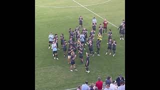 UMW men’s soccer salutes its supporters on Wednesday shorts [upl. by Attenyw]