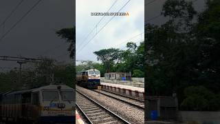 KARWARKSR SF EXPRESS PASSING AT MALLESHWARAM 😍 train traindriver locopilot indianrailways [upl. by Suiradel]