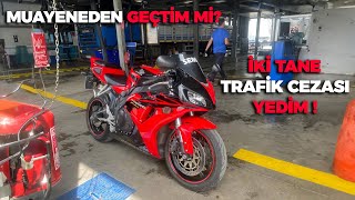 CBR 1000RR  MOTORUMU MUAYENEYE SOKTUM [upl. by Nylehtak]