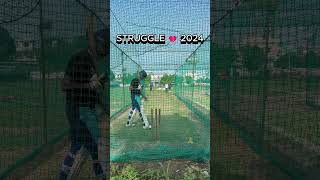 Struggle 2024 💔 CricketwithGovind cricket trending yt shortsfeed shortsviral [upl. by Nitsew]