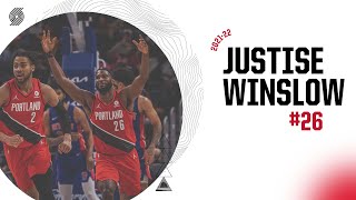 Justise Winslow 202122 Season Highlights  Portland Trail Blazers [upl. by Ahseel500]