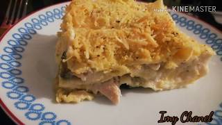 lasagnes au poulet لازانيا بالدجاج [upl. by Yllen]