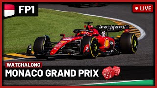 F1 Live Monaco GP Free Practice 1  Watchalong  Live Timings  Commentary [upl. by Enaoj]