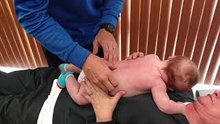 Baby finds relief from colic and constipation after Chiropractic care [upl. by Liman22]