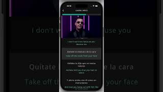 Respuesta Lyrics English Translation  6ix9ine Lenier via LyricFluent app [upl. by Hurwit]