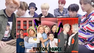 BTS REACTION 🌈Cute Couple TikTok Homa Raides Adaliatta Rendi  Yolo House TikTok Dances Compilation [upl. by Ynaffyt300]