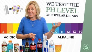 How Do Acidic Drinks Affect Your Teeth pH Levels of Coke amp Other Drinks [upl. by Aihselef954]