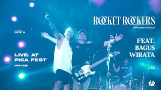 Rocket Rockers ft Bagus Wirata  Cinta Segitiga  Live at PICA Fest Bali 29 Jul 2023 [upl. by Ahsimet235]