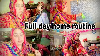 Full day home routine✨💫ap sab sy request hyiram akbar vlogs [upl. by Ecnarepmet]