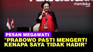 FULL Megawati Bongkar Alasan Tak Hadir Pelantikan Selain Sakit Prabowo Pasti Mengerti Kenapa [upl. by Aekim884]