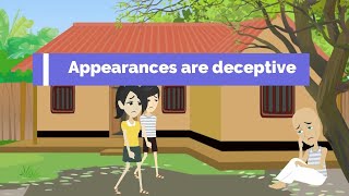 APPEARANCES ARE DECEPTIVE  ENGLISH ANIMATED STORIES FOR KIDS  STORY  CARTOONS  MORAL STORIES [upl. by Mani]