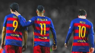 Messi  Suarez  Neymar  MSN ► Skills amp Goals 2015 2016 HD [upl. by Ainatnas]