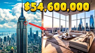 Inside a 54600000 Billionaires Row NYC Penthouse [upl. by Gurango]