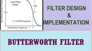 Butterworth filter approximation part Icalculation of order of filter [upl. by Isnyl]