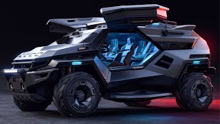 ARMORTRUCK SUV Concept  Best Armored Truck  Concept Vehicle 02 [upl. by Ramilahs]