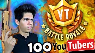 ¡CAZANDO YouTubers en Fortnite EPIC TORNEO  ANTRAX ☣ [upl. by Kippie556]