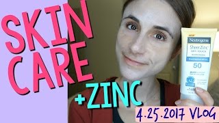 VLOG SKIN CARE NEUTROGENA ZINC HYDROBOOST GLYTONE 💊 [upl. by Lirbij84]