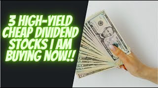 Dividend Investing Strategy High Yield Dividend Stocks to Buy for Income Investing [upl. by Duong]