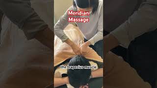 Massage for the Trapezius and Deltoid Muscles massage [upl. by Nossyla271]