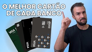 SÓ A NATA O melhor cartão de cada banco brasileiro [upl. by Eeldarb729]