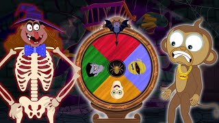 Spooky Spinning Wheel  Halloween Puzzle Games  Halloween spinning wheel [upl. by Mcconnell]