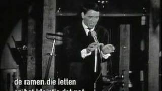 Jacques Brel Concert 1964 02 Les fenêtres [upl. by Bust]