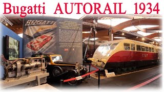 Bugatti Autorail 1934  the fastes train in the 1930s [upl. by Kant]