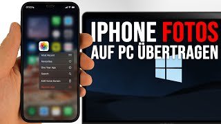 BILDER amp VIDEOS von iPhone auf Windows 10 PC übertragen 2022 [upl. by Martinelli]