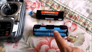 DX7 replacement batteries using Sanyo Eneloops [upl. by Stanwood]