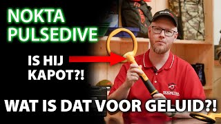 Nokta PulseDive Kapot Metaaldetector voor duiken maakt geluid Alles over de duikmodus [upl. by Amarillas115]