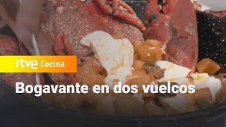 Plato en dos vuelcos Bogavante y huevos con patatas  Aquí la Tierra  RTVE Cocina [upl. by Nodyroc725]