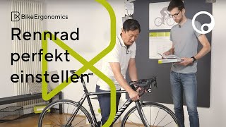 Rennrad perfekt einstellen Die Fitting Box macht‘s dir leicht [upl. by Etaner]