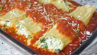 Delicious stuffed Manicotti RecipeEasy Stuffed Pasta Recipe [upl. by Alica]