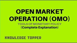 Open Market Operation By Knowledge Topper UrduHindi [upl. by Nemhauser]