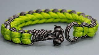 Pulsera paracord con nudo fácil sin hebilla [upl. by Bradleigh830]